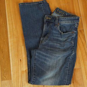 American Eagle Medium Wash‎ Flex Original Straight Jeans Men's Size 28.5x29